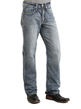 Stetson Men/'s Modern Fit Boot Cut Jeans 11-004-1312-4070 BU